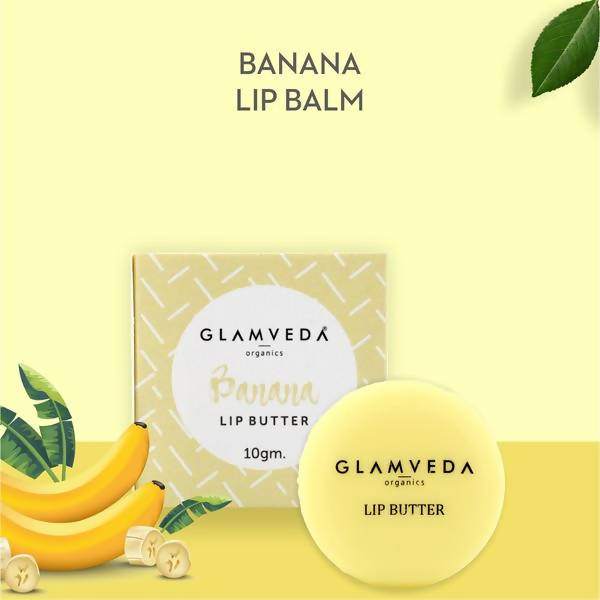 Glamveda Banana Lip Balm | Grocsy