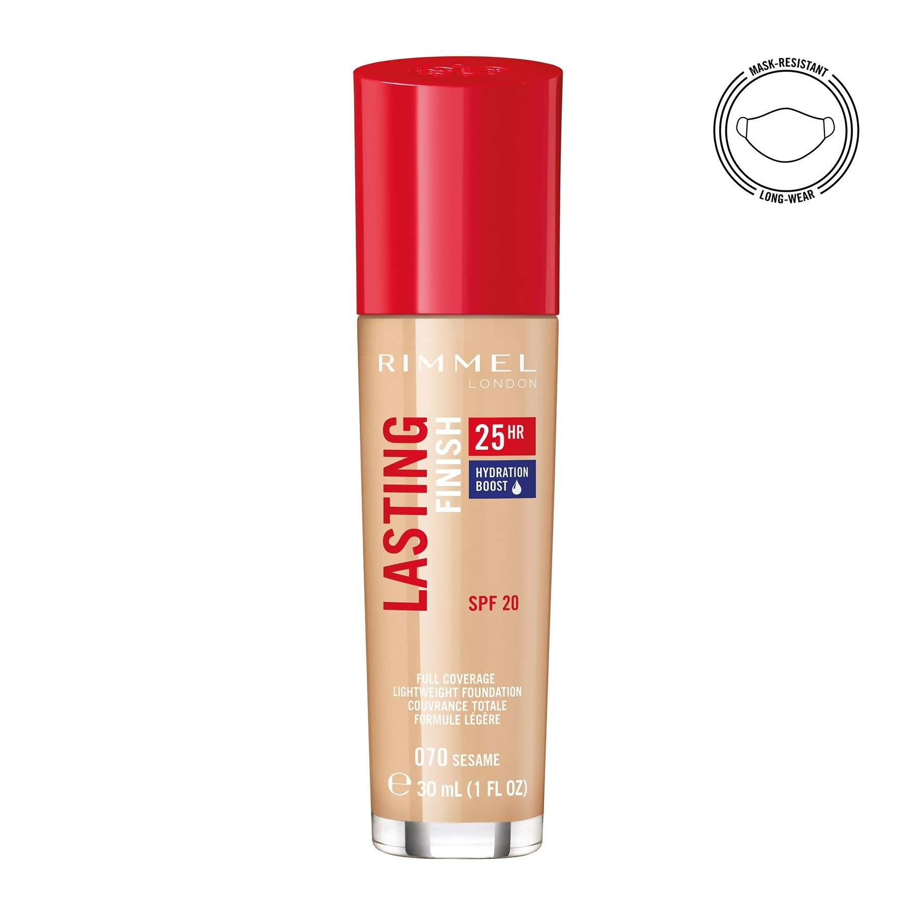 Rimmel London Lasting Finish 25 Hour Foundation SPF 20 - Sesame | Grocsy