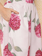 Ahalyaa Women's Traditional wear Kurta Set - Beige | Grocsy
