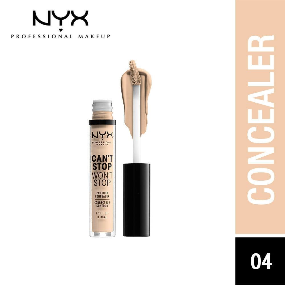 NYX Professional Makeup Can't Stop Won’t Stop Contour Concealer - Light Ivory | Grocsy