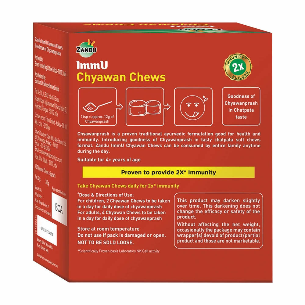 Zandu ImmU Chyawan Chews | Grocsy