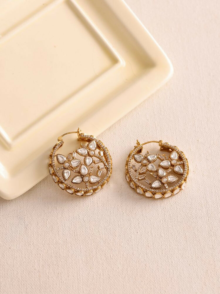 Moissanite Diamond Earrings - Ruby Raang | Grocsy