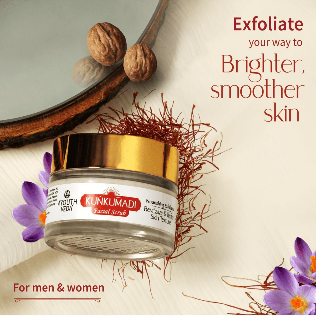 Ayouthveda Kunkumadi Face Scrub | Grocsy