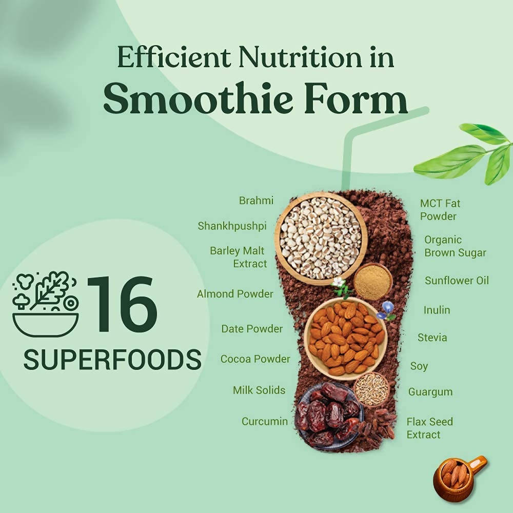 Kapiva Ayurveda 16 in 1 Smoothie Mix - Chocolate Flavour | Grocsy