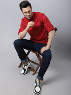Even Apparels Maroon Pure Cotton Men's Kurta With Side Placket | Grocsy