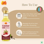 Dorjee Wellness Wood Pressed Castor Oil | Grocsy