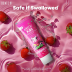 Dente91 Kids Toothpaste Protects Against Dental Caries & Hypersensitivity Fluoride Free Strawberry Flavour | Grocsy