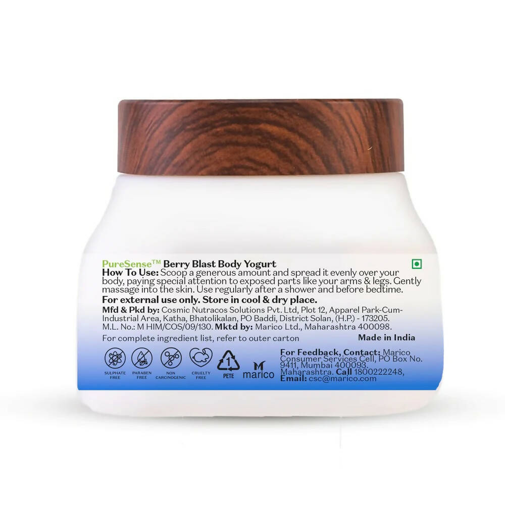 PureSense Berry Blast Body Yogurt | Grocsy