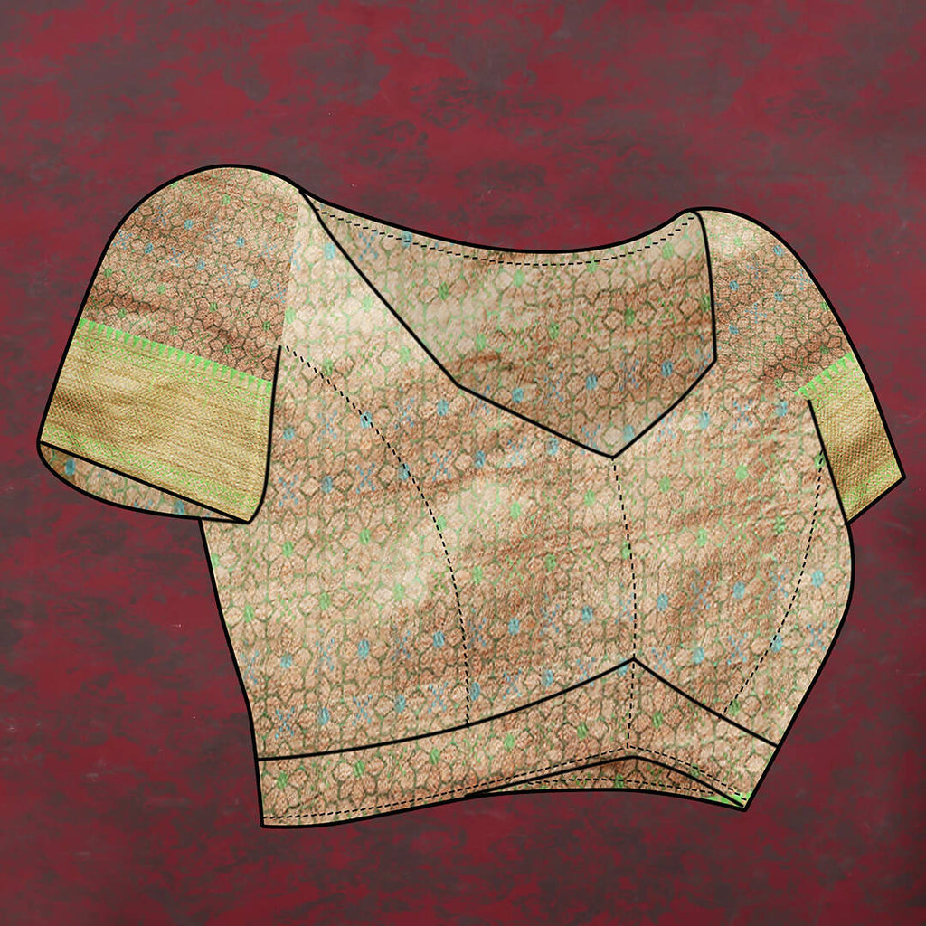 Lorenvalley Fashion Pink Cotton Woven Design Zari Meenakari Weaving Saree | Grocsy