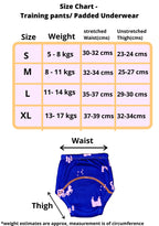 Kindermum Cotton Padded Pull Up Training Pants/ Padded Underwear For Kids Rugby Sparrow-Set of 2 Pcs | Grocsy