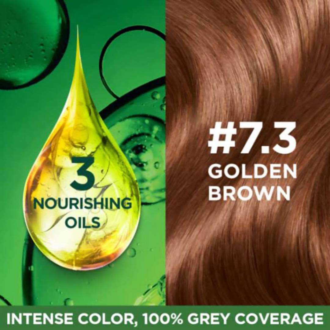 Garnier Color Naturals Ultra Hair Color - 7.3 Golden Brown | Grocsy