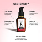 St.Botanica Retinol 2.5% E & Hyaluronic Acid Professional Facial Serum | Grocsy