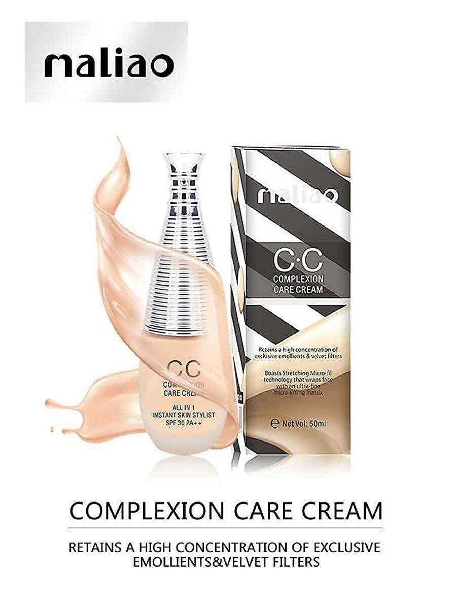 Maliao Cc All In 1 Instant Skin Stylist Foundation SPF 30 Pa++ | Grocsy