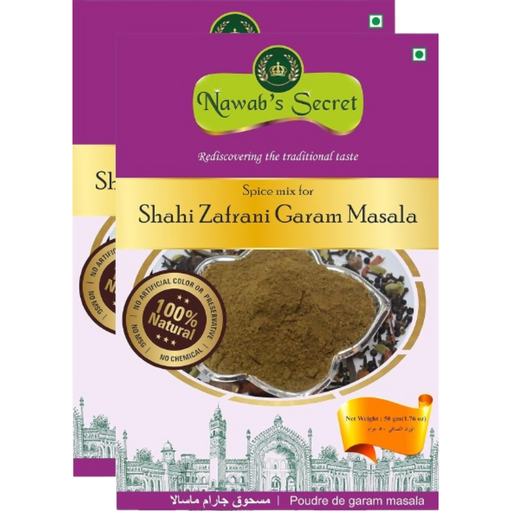 Nawab's Secret Zafrani (Saffron) Shahi Garam Masala | Grocsy