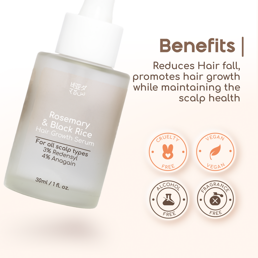 Beyond Rice Rosemary & Black Rice Hair Growth Serum | Grocsy