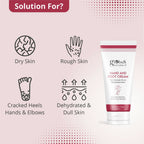Globus Naturals Nourishing Hand & Foot Cream, Enriched with Rose & Anantmool | Grocsy