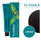 Yuthika Professional Creme Hair Colour - Brown | Grocsy