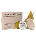 Ghar Soaps Foot Cream For Cracked Heels With Scrub Stone For Women & Men | Grocsy