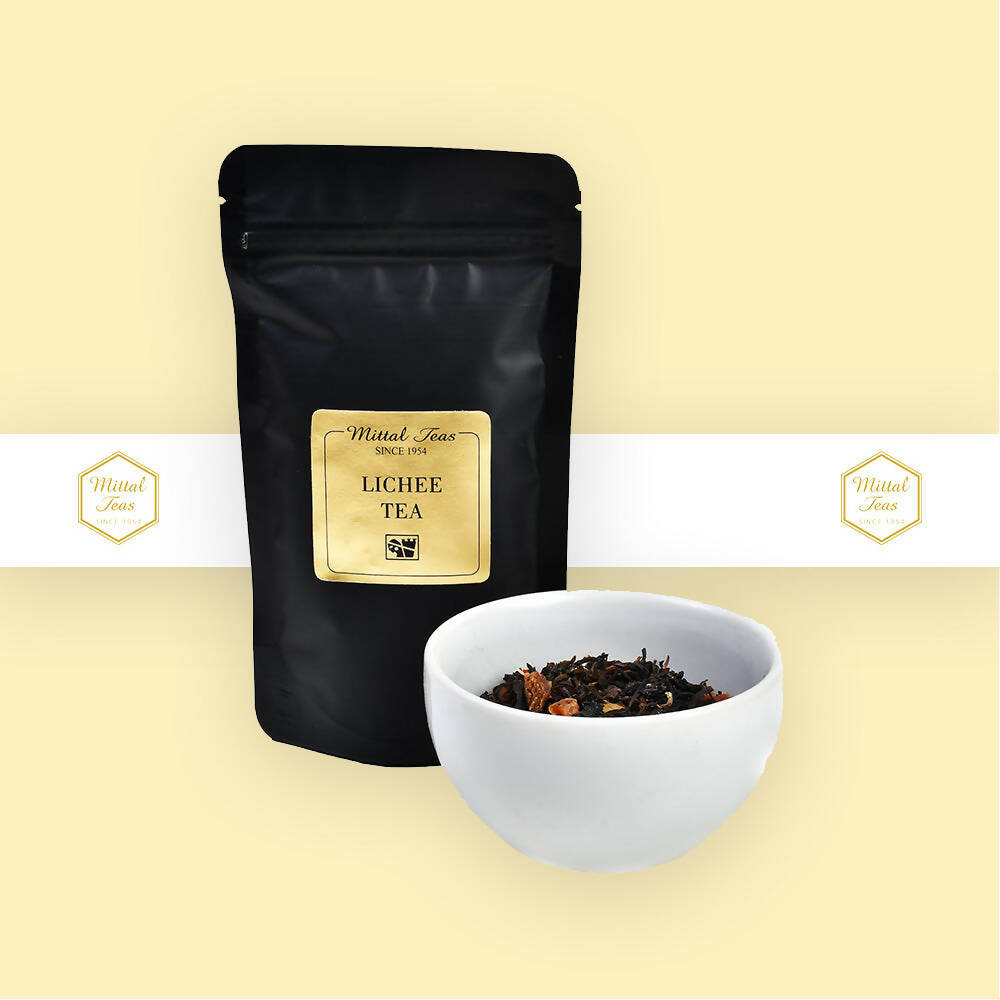 Mittal Teas Darjeeling Lichee Black Tea | Grocsy