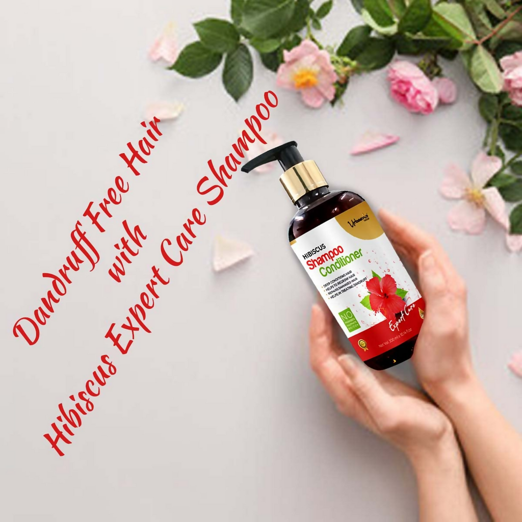 Urbaano Herbal Anti Hair Fall Hibiscus Extract Rich Shampoo & Conditioner | Grocsy