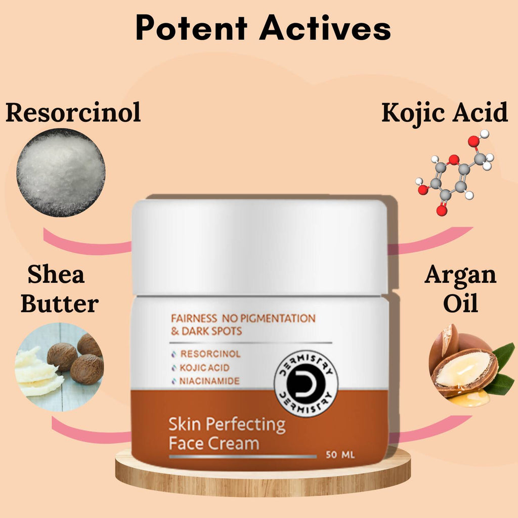 Dermistry Skin Perfecting Face Cream & Skin Perfecting Face Serum | Grocsy