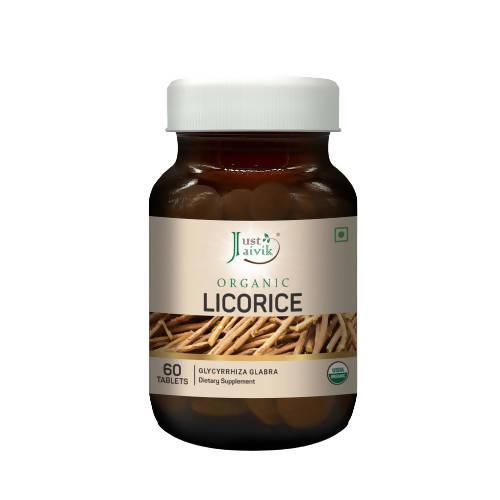 Just Jaivik Organic Licorice Tablets | Grocsy