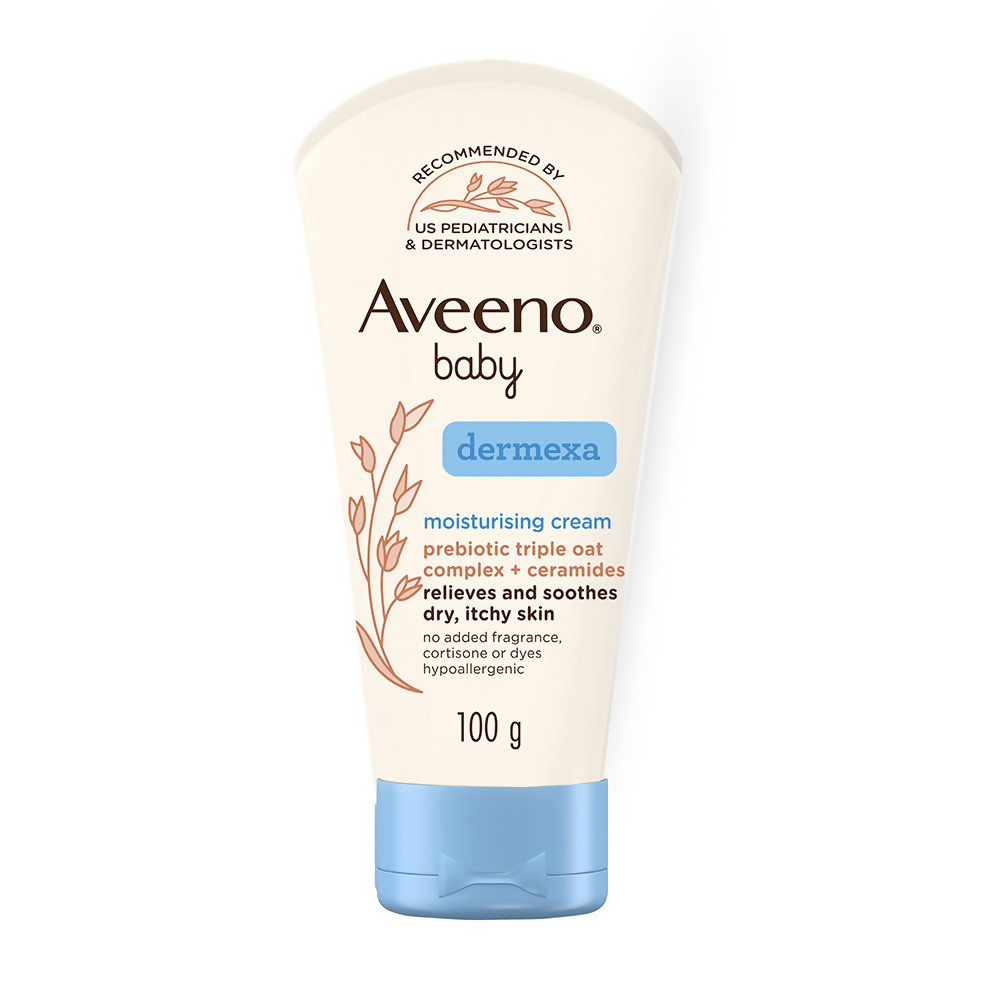 Aveeno Baby Dermexa Moisturising Cream - Prebiotic Oat + Ceramides For Dry | Grocsy