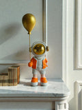 Sun Mun Decors Orange Headphone boy with Balloon | Grocsy