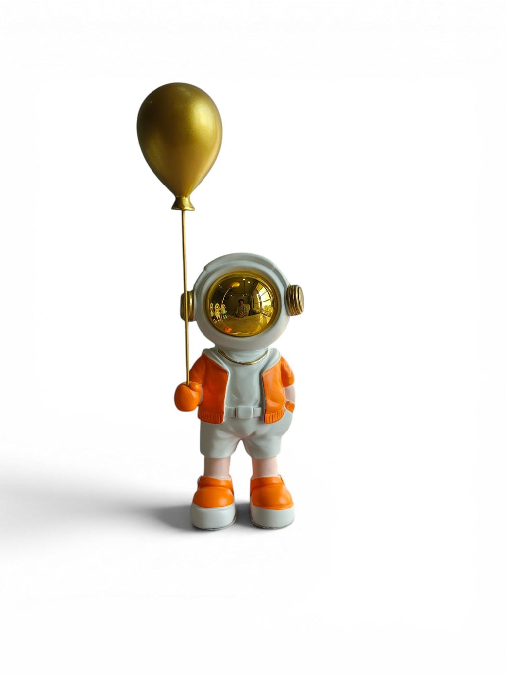 Sun Mun Decors Orange Headphone boy with Balloon | Grocsy
