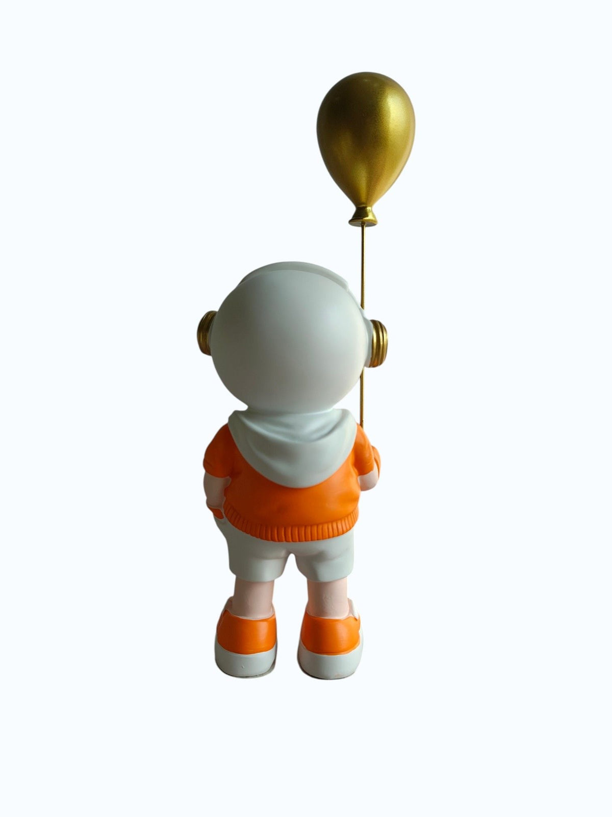 Sun Mun Decors Orange Headphone boy with Balloon | Grocsy