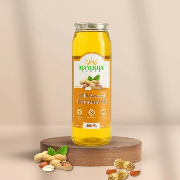 Mayukha Farms Cold Pressed Groundnut Oil | Grocsy