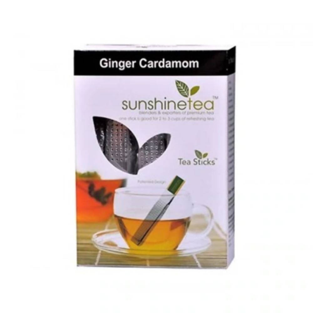 Sunshine Tea Ginger Cardamom Tea Sticks | Grocsy