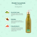The Earth Collective Hair Cleanser - Oily Hair- Shampoo | Grocsy