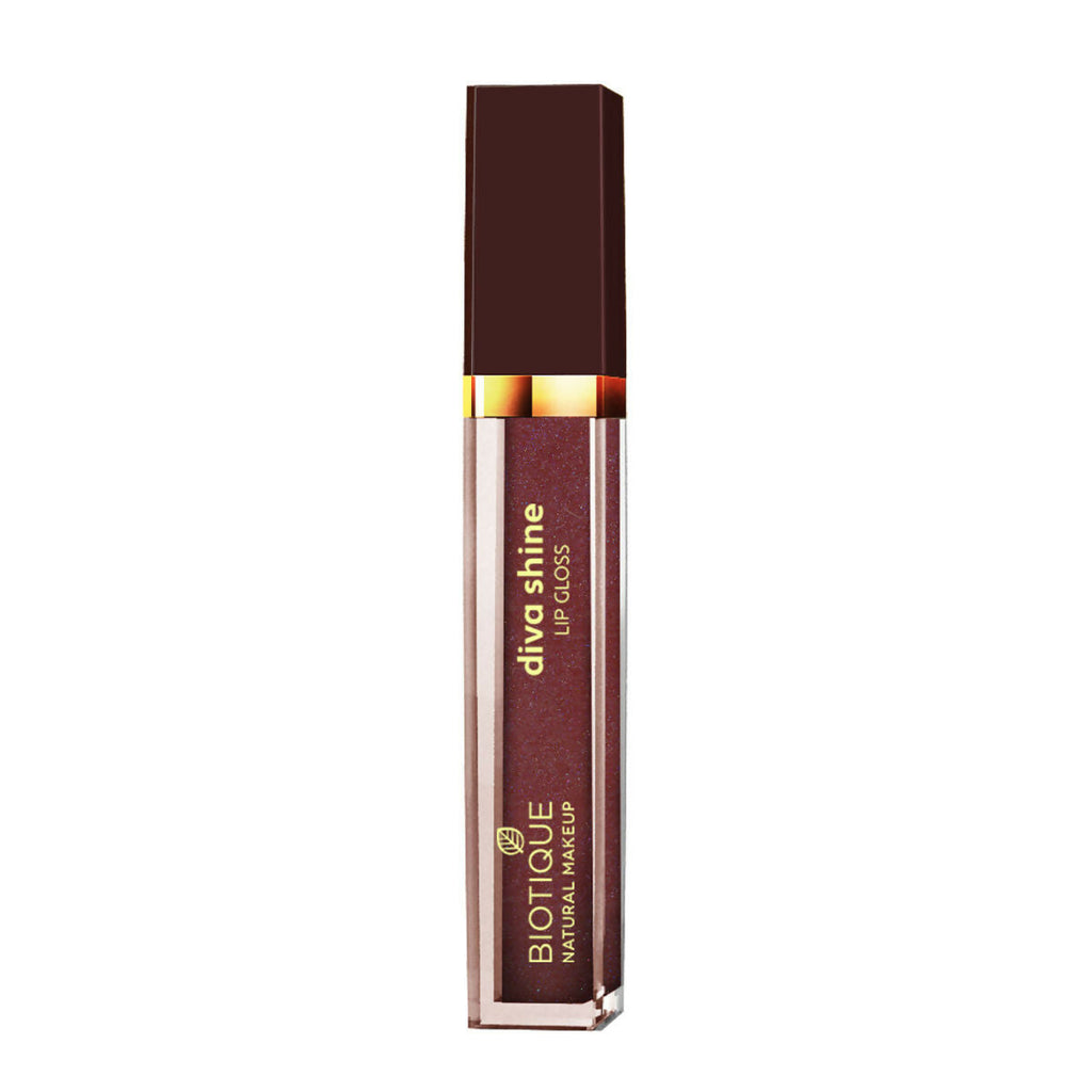 Biotique Diva Shine Lip Gloss - Sugar Pluma | Grocsy