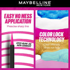 Maybelline New York Tattoo Play Colored Liquid Eyeliner - Punch (Pink) | Grocsy