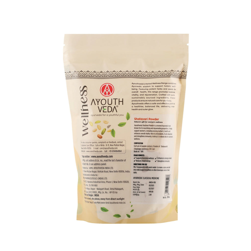 Ayouthveda Shatavari Powder | Grocsy