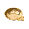 Spillbox Gold-Toned Brass Agal Vilakku Diya Round Pooja Essential | Grocsy