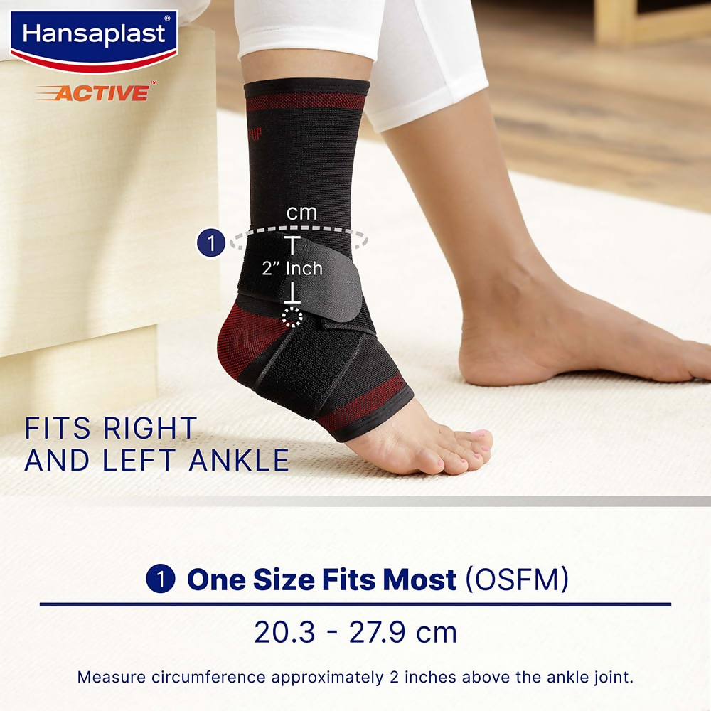 Hansaplast Active Ankle Binder Support for Men & Women | Grocsy