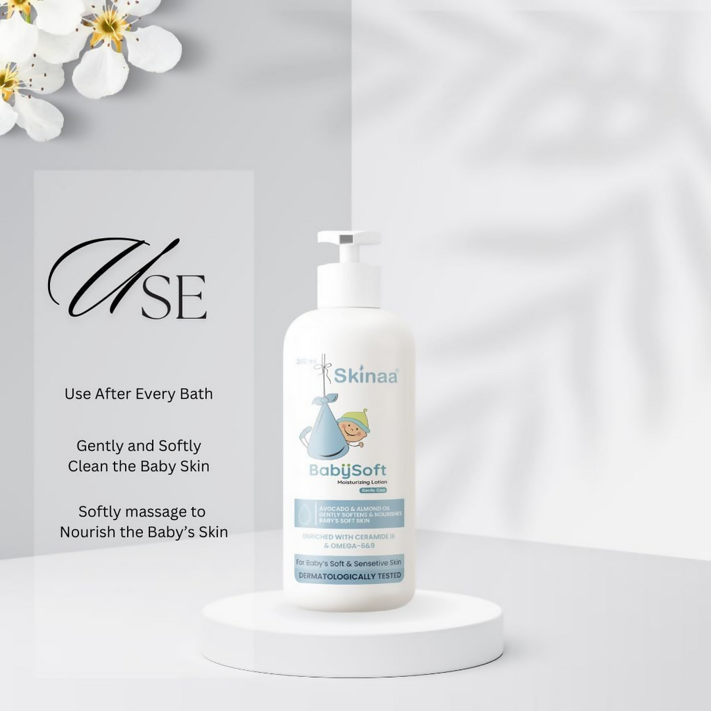 Skinaa Babysoft Moisturizing Lotion With Shea Butter And Olive Oil | Grocsy