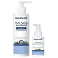 Wishcare Hair Growth Serum Concentrate + Multi Peptide Anti Hairfall Shampoo Combo | Grocsy