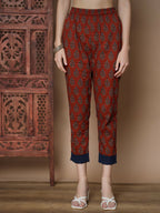 Myshka Women's Multi A-Line Kurta & Trousers With Dupatta | Grocsy