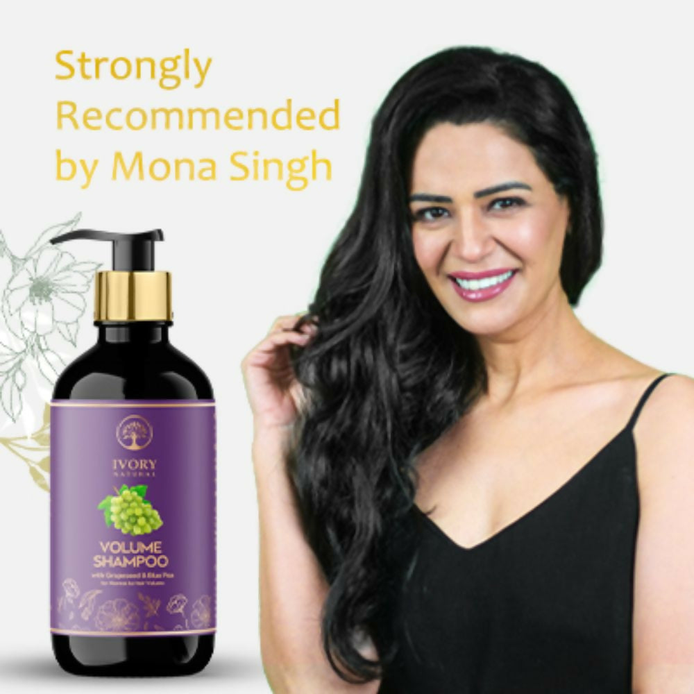 Ivory Natural Hair Volume Shampoo For Thicker And Voluminous Hair | Grocsy