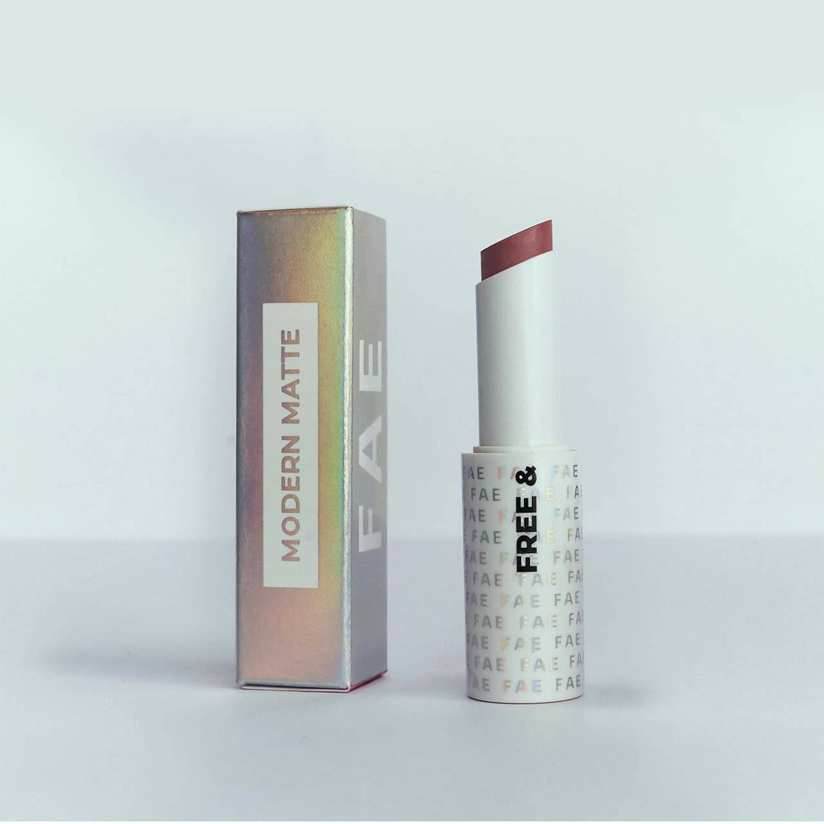 FAE Beauty Rose Brown Modern Matte Lipstick - Shade Awkward | Grocsy