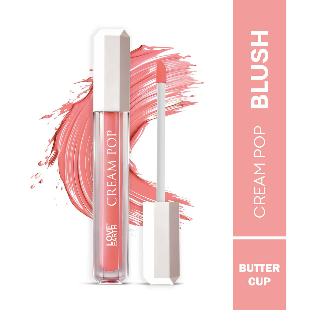 Love Earth Cream Pop Blush - Buttercup | Grocsy
