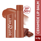 Dot & Key Barrier Repair Hydrating Lip Balm SPF 50 With Ceramides & Peptides Cocoa Nude | Grocsy