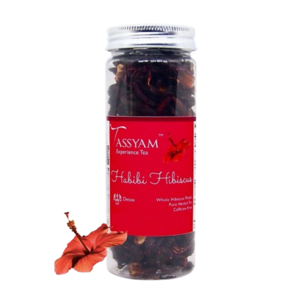 Tassyam Organics Habibi Hibiscus Petals Herbal Tisane | Grocsy