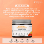 Volamena Organics Vitamin C Power Brightening Massage Cream | Grocsy