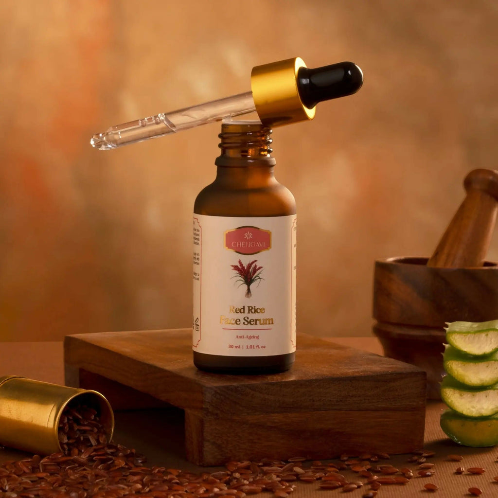 Chengavi Red Rice Face Serum | Grocsy