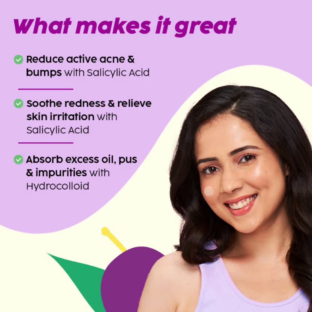 PLIX The Plant Fix Salicylic Acid Acne Patch | Grocsy