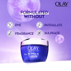 Olay Retinol Kit For Overnight Repair, Anti-Ageing Night Cream With Cleanser | Grocsy